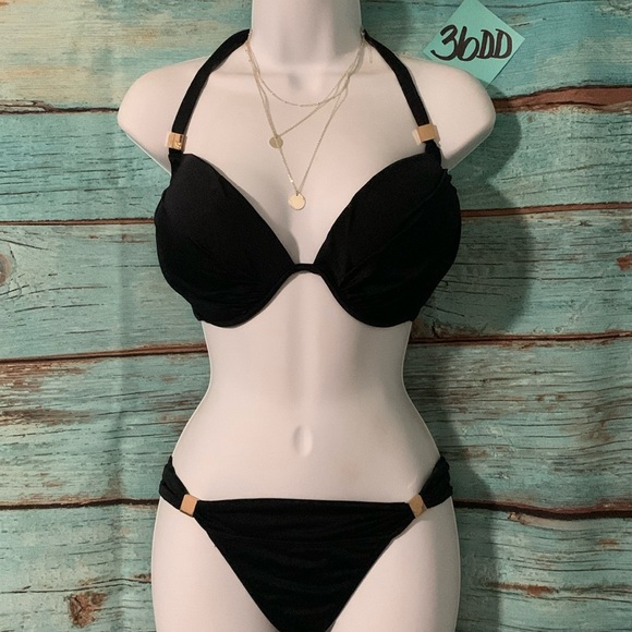 Victoria’s Secret | Sz 36DD The Tease Halter bikini top - Picture 1 of 3